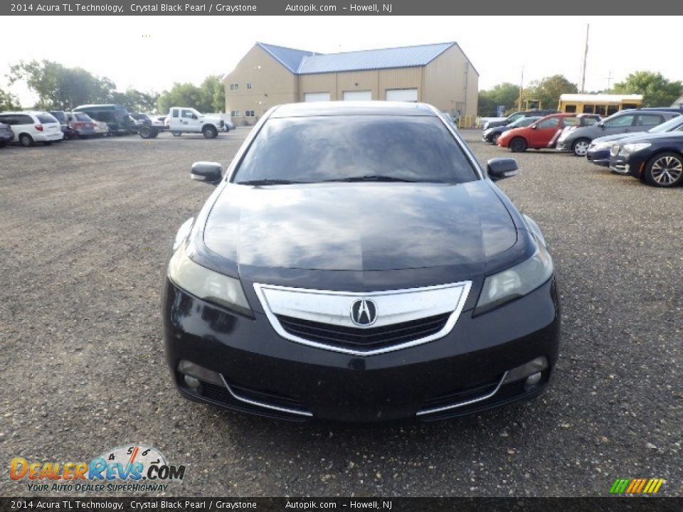 2014 Acura TL Technology Crystal Black Pearl / Graystone Photo #2