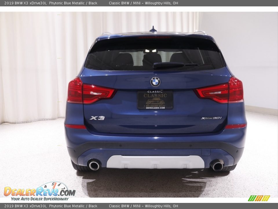 2019 BMW X3 xDrive30i Phytonic Blue Metallic / Black Photo #19