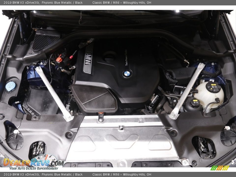 2019 BMW X3 xDrive30i Phytonic Blue Metallic / Black Photo #20