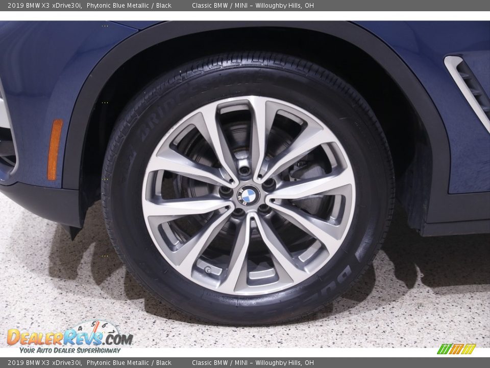 2019 BMW X3 xDrive30i Phytonic Blue Metallic / Black Photo #21