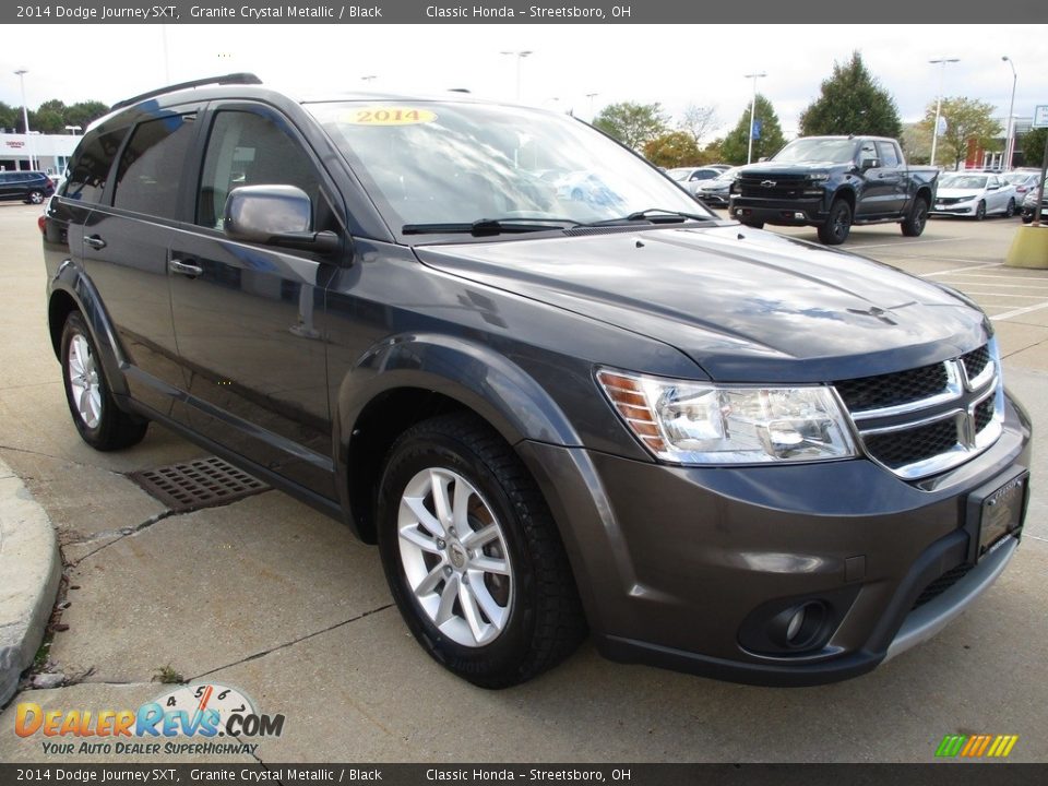 2014 Dodge Journey SXT Granite Crystal Metallic / Black Photo #3