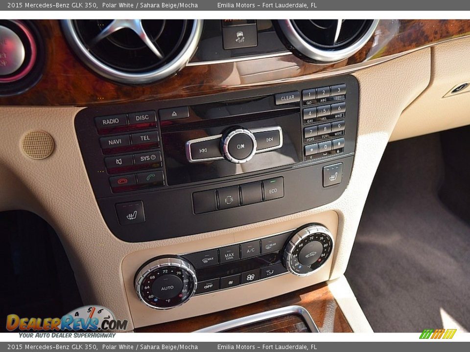 2015 Mercedes-Benz GLK 350 Polar White / Sahara Beige/Mocha Photo #49