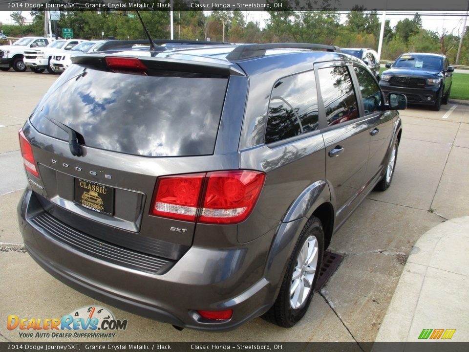 2014 Dodge Journey SXT Granite Crystal Metallic / Black Photo #7