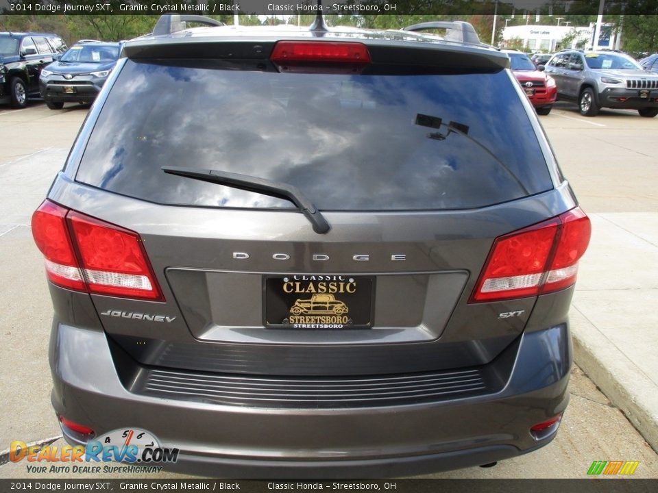 2014 Dodge Journey SXT Granite Crystal Metallic / Black Photo #8