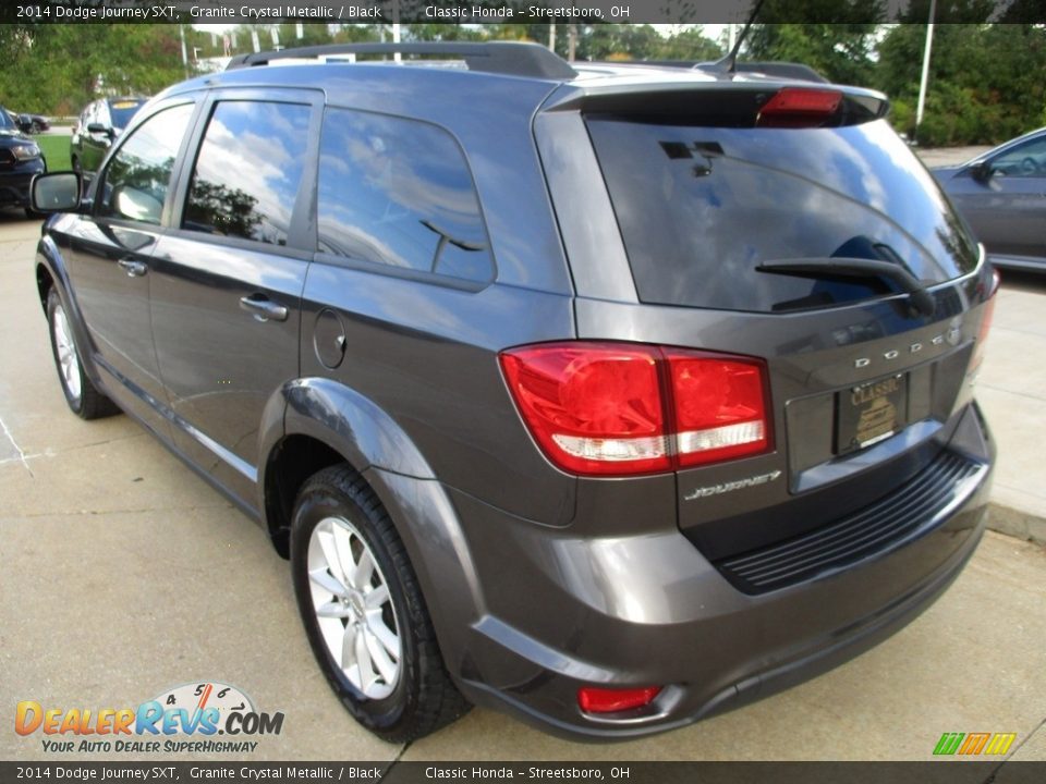 2014 Dodge Journey SXT Granite Crystal Metallic / Black Photo #9