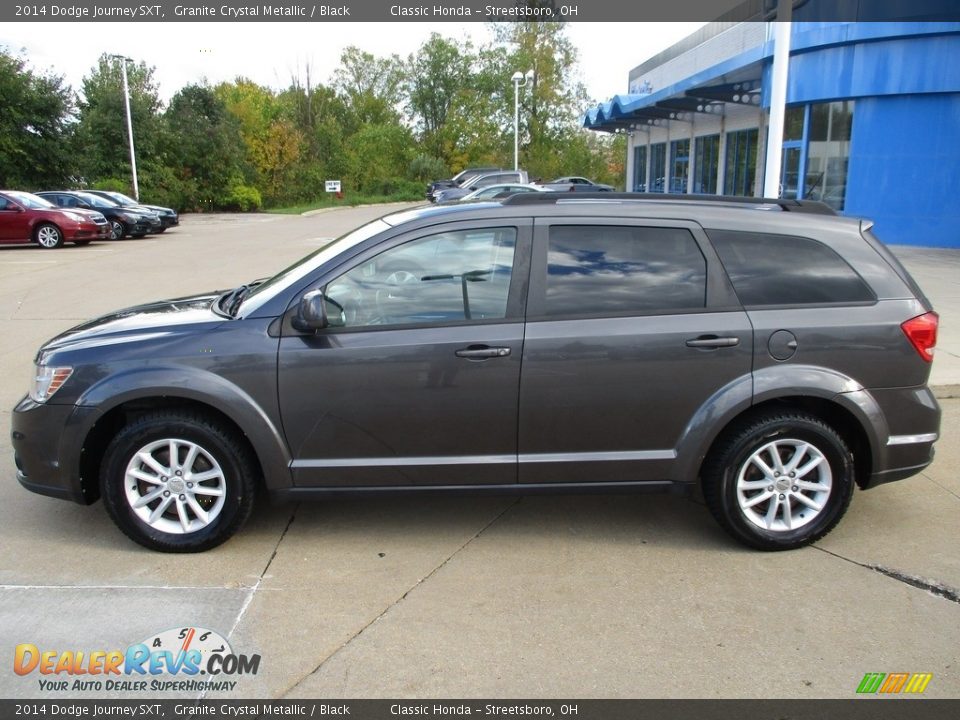 2014 Dodge Journey SXT Granite Crystal Metallic / Black Photo #10
