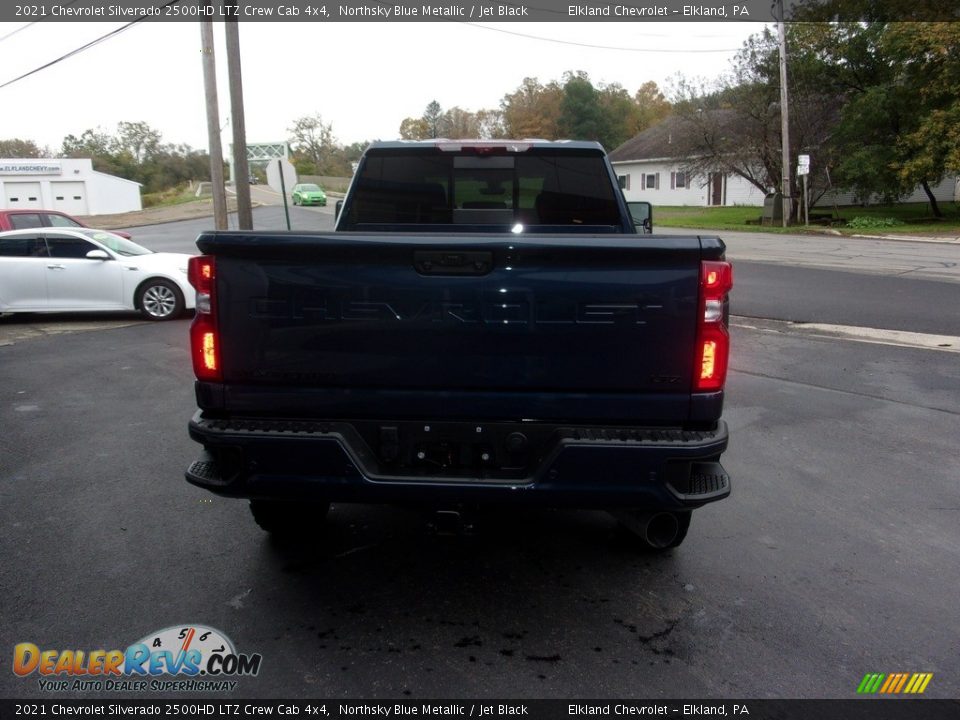 2021 Chevrolet Silverado 2500HD LTZ Crew Cab 4x4 Northsky Blue Metallic / Jet Black Photo #5