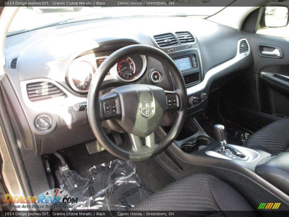 2014 Dodge Journey SXT Granite Crystal Metallic / Black Photo #26