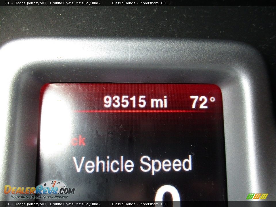 2014 Dodge Journey SXT Granite Crystal Metallic / Black Photo #28
