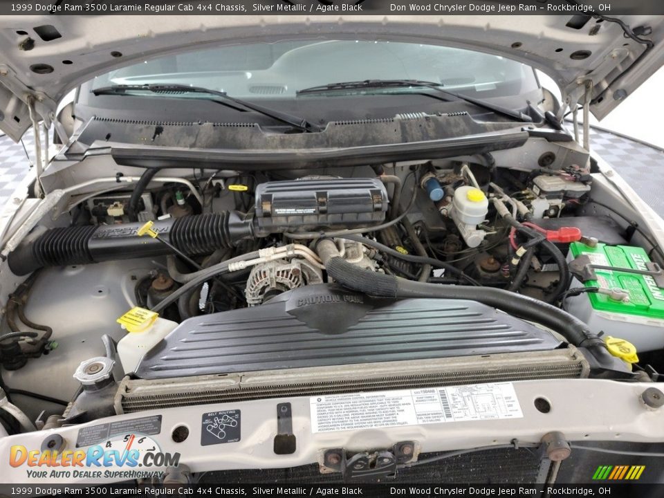 1999 Dodge Ram 3500 Laramie Regular Cab 4x4 Chassis 5.9 Liter OHV 16-Valve V8 Engine Photo #18