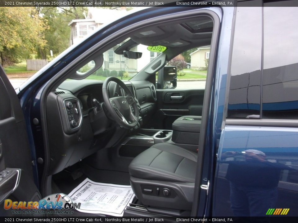 2021 Chevrolet Silverado 2500HD LTZ Crew Cab 4x4 Northsky Blue Metallic / Jet Black Photo #19