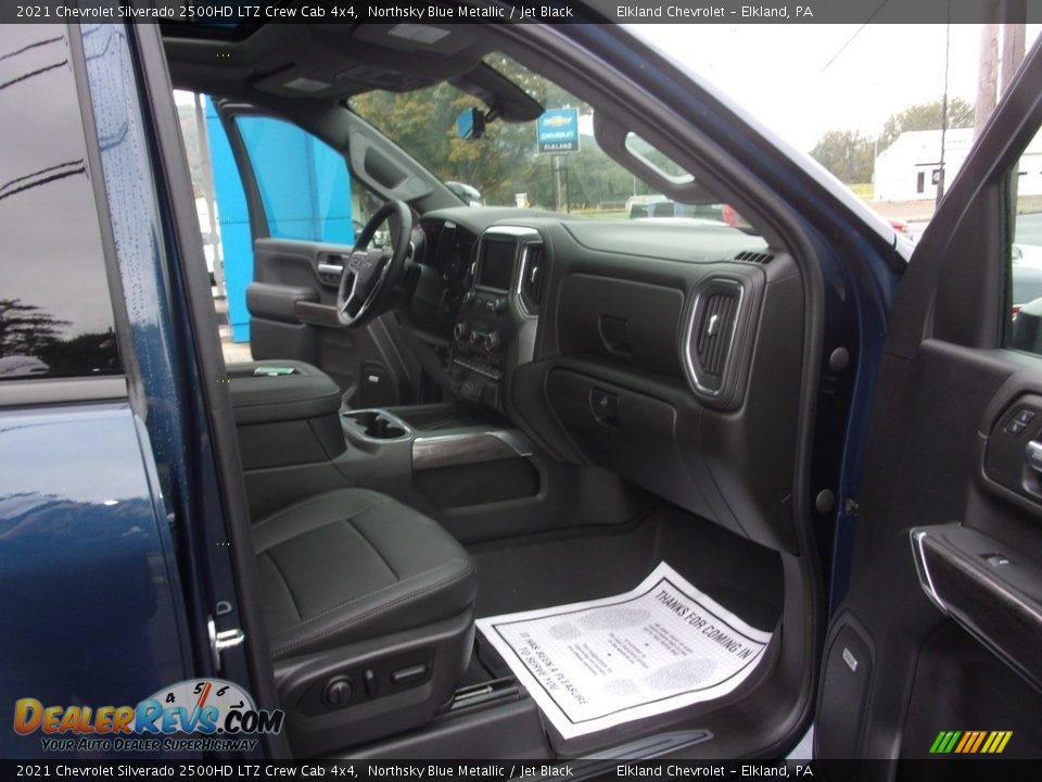 2021 Chevrolet Silverado 2500HD LTZ Crew Cab 4x4 Northsky Blue Metallic / Jet Black Photo #24