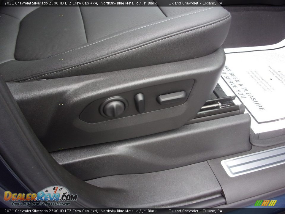 2021 Chevrolet Silverado 2500HD LTZ Crew Cab 4x4 Northsky Blue Metallic / Jet Black Photo #25