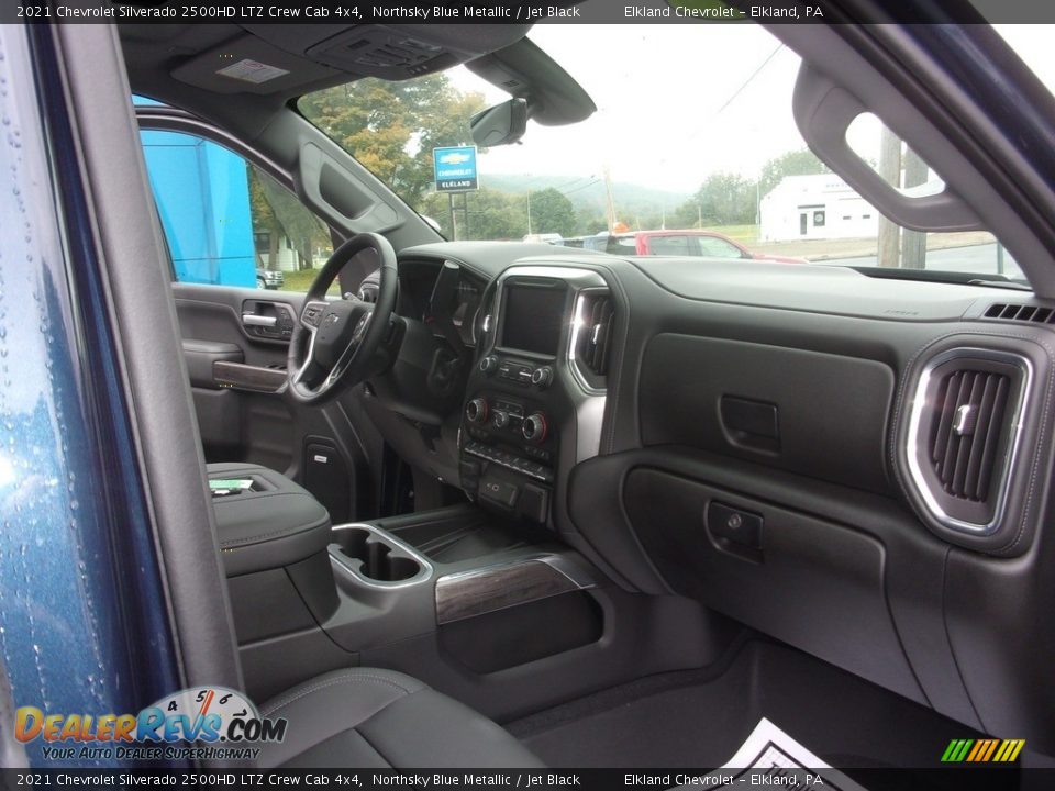 2021 Chevrolet Silverado 2500HD LTZ Crew Cab 4x4 Northsky Blue Metallic / Jet Black Photo #26