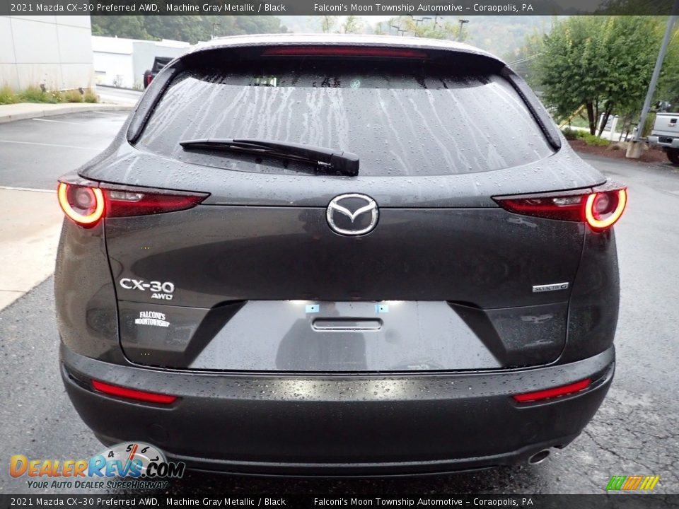 2021 Mazda CX-30 Preferred AWD Machine Gray Metallic / Black Photo #3