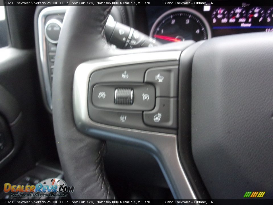 2021 Chevrolet Silverado 2500HD LTZ Crew Cab 4x4 Northsky Blue Metallic / Jet Black Photo #33