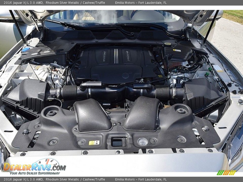 2016 Jaguar XJ L 3.0 AWD 3.0 Liter GDI Supercharged DOHC 24-Valve V6 Engine Photo #53