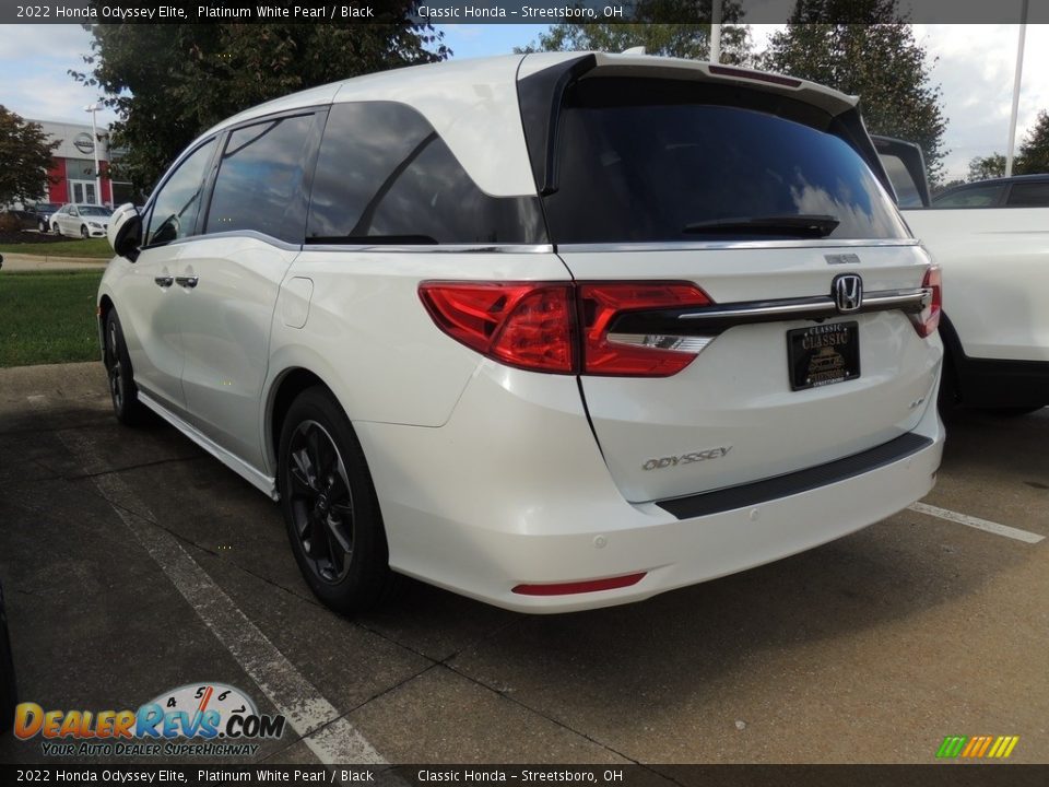 2022 Honda Odyssey Elite Platinum White Pearl / Black Photo #5