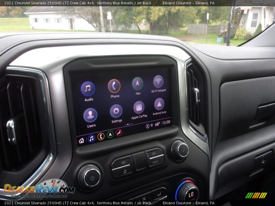 2021 Chevrolet Silverado 2500HD LTZ Crew Cab 4x4 Northsky Blue Metallic / Jet Black Photo #36