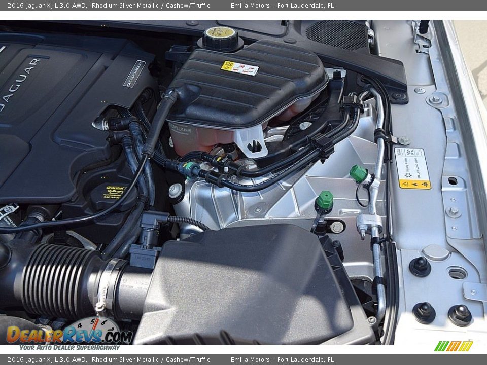 2016 Jaguar XJ L 3.0 AWD 3.0 Liter GDI Supercharged DOHC 24-Valve V6 Engine Photo #59
