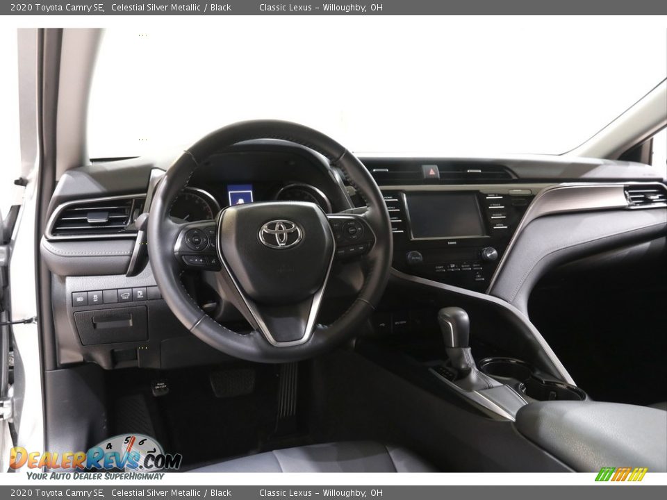 2020 Toyota Camry SE Celestial Silver Metallic / Black Photo #6