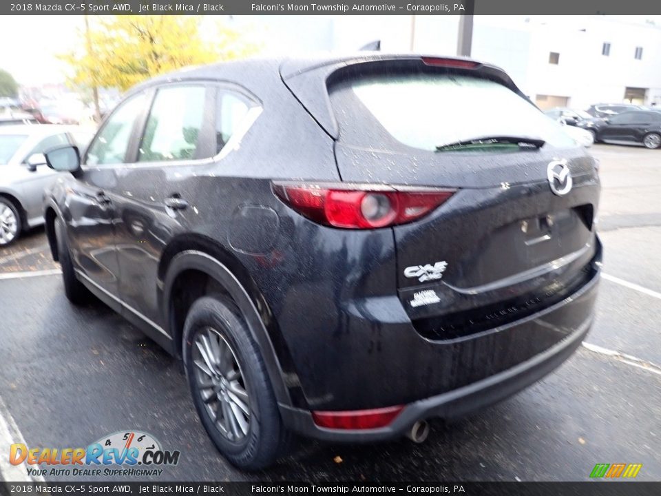 2018 Mazda CX-5 Sport AWD Jet Black Mica / Black Photo #2