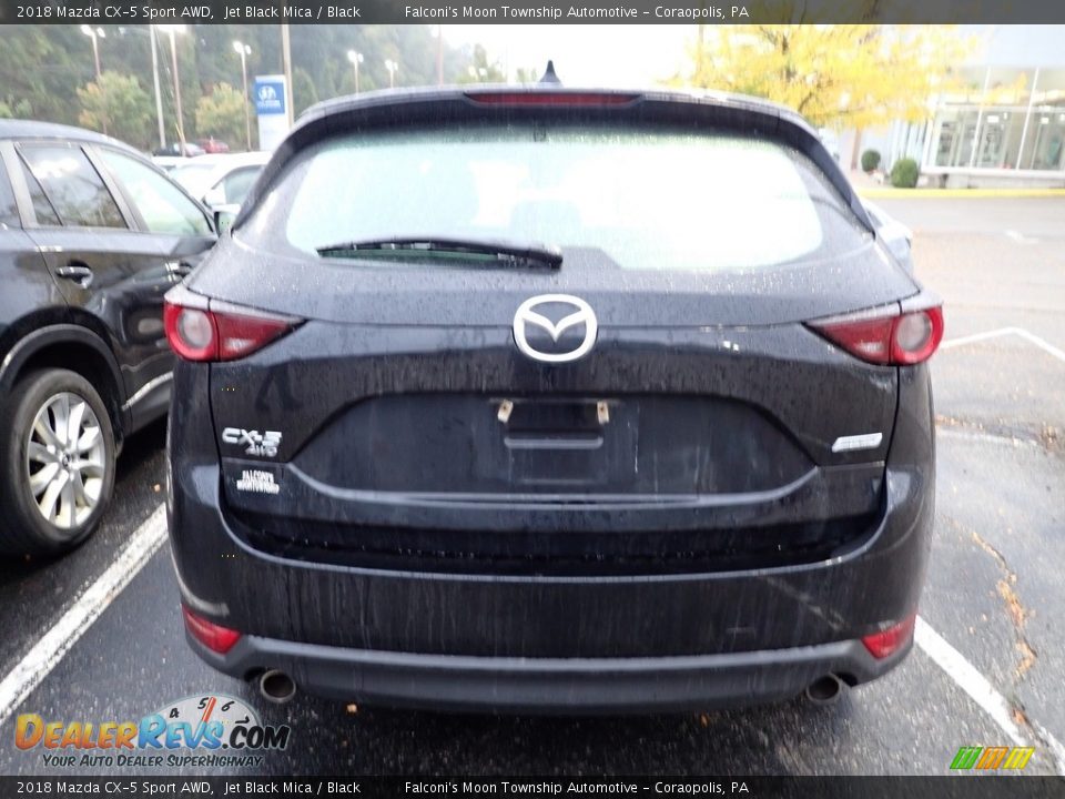 2018 Mazda CX-5 Sport AWD Jet Black Mica / Black Photo #3