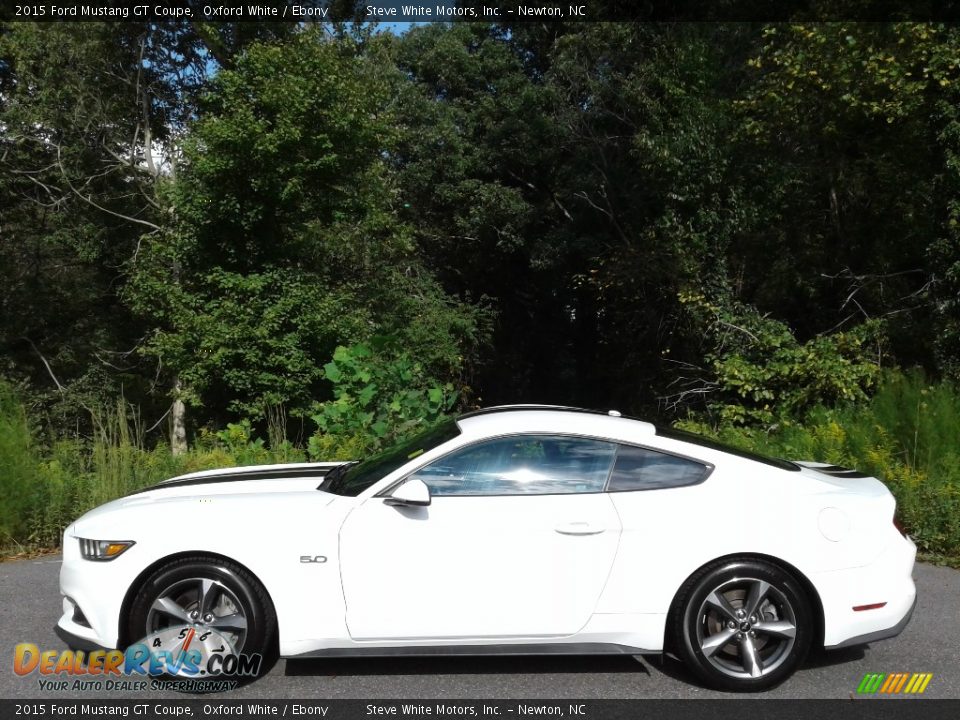 2015 Ford Mustang GT Coupe Oxford White / Ebony Photo #1