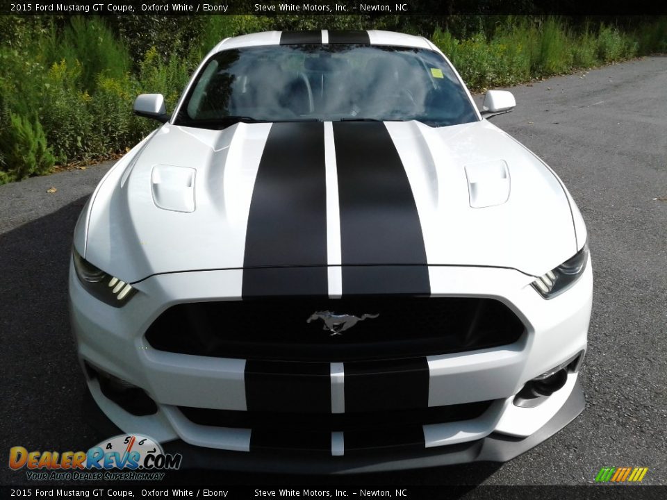 2015 Ford Mustang GT Coupe Oxford White / Ebony Photo #3