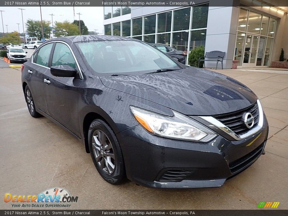 2017 Nissan Altima 2.5 S Storm Blue / Charcoal Photo #9