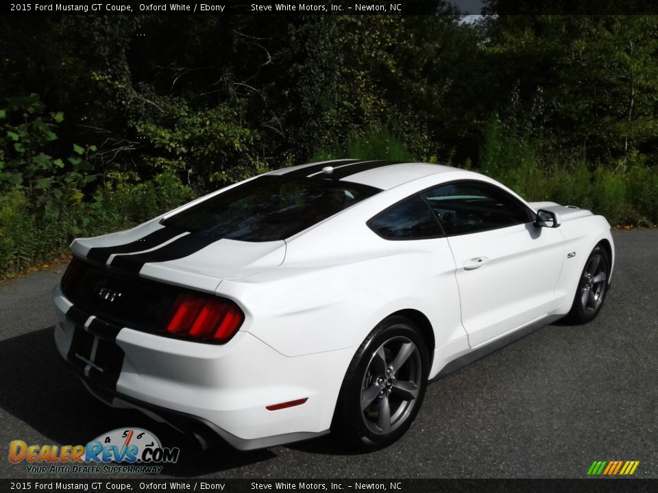 2015 Ford Mustang GT Coupe Oxford White / Ebony Photo #6