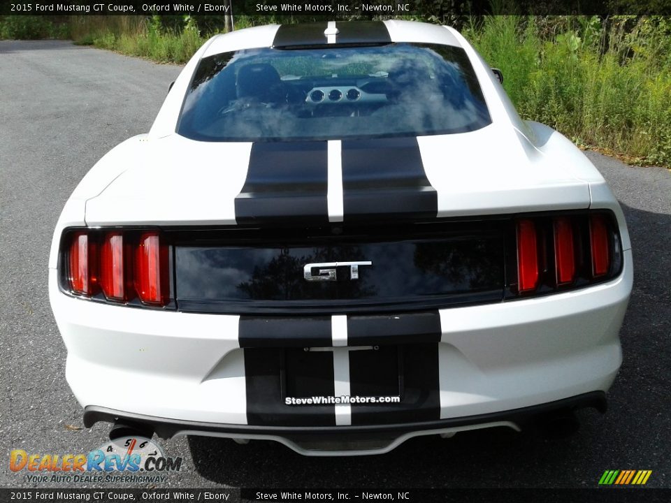 2015 Ford Mustang GT Coupe Oxford White / Ebony Photo #7