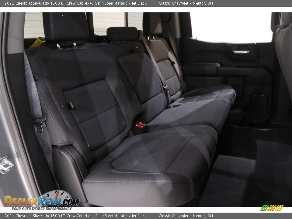 2021 Chevrolet Silverado 1500 LT Crew Cab 4x4 Satin Steel Metallic / Jet Black Photo #17