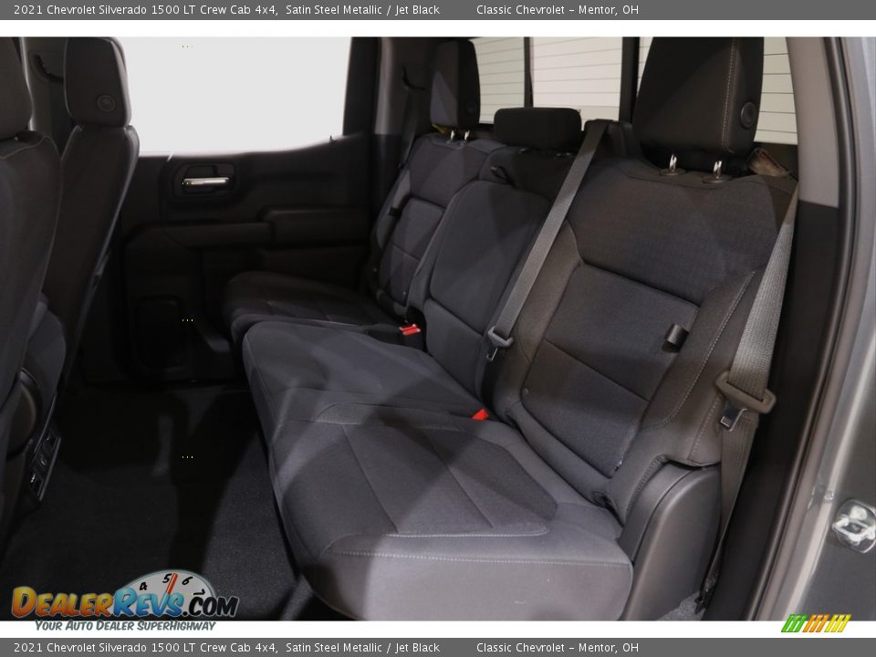 2021 Chevrolet Silverado 1500 LT Crew Cab 4x4 Satin Steel Metallic / Jet Black Photo #18