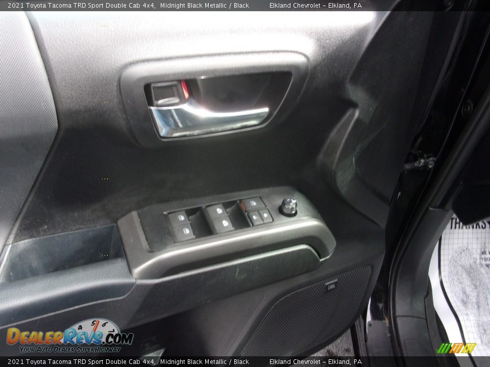 2021 Toyota Tacoma TRD Sport Double Cab 4x4 Midnight Black Metallic / Black Photo #19