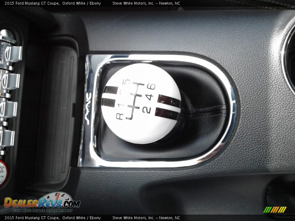 2015 Ford Mustang GT Coupe Oxford White / Ebony Photo #25