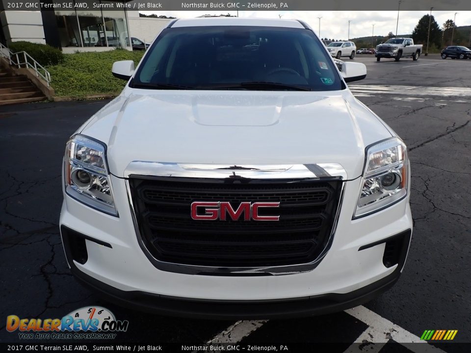 2017 GMC Terrain SLE AWD Summit White / Jet Black Photo #3