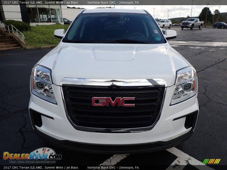 2017 GMC Terrain SLE AWD Summit White / Jet Black Photo #3