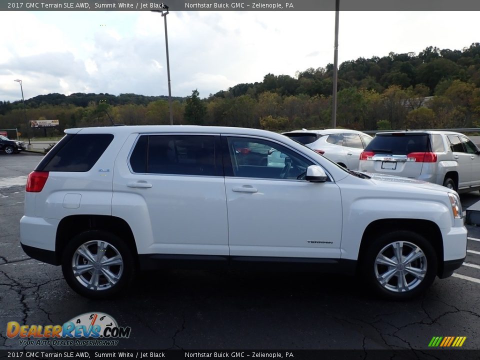 2017 GMC Terrain SLE AWD Summit White / Jet Black Photo #5