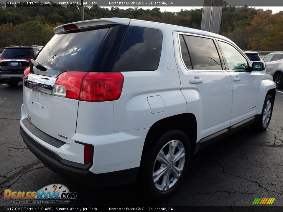 2017 GMC Terrain SLE AWD Summit White / Jet Black Photo #9