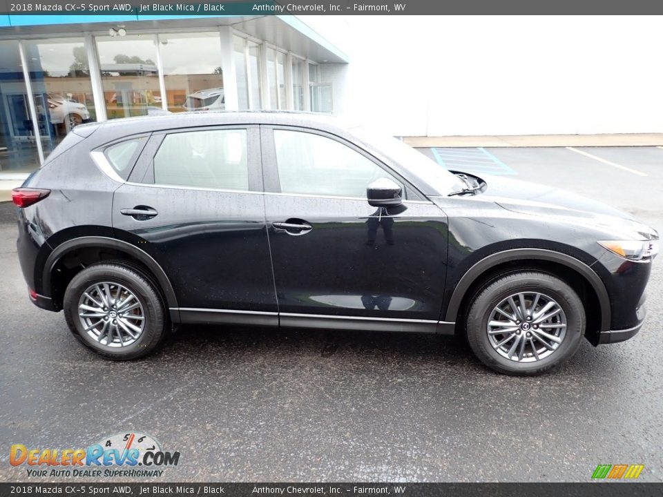 2018 Mazda CX-5 Sport AWD Jet Black Mica / Black Photo #2