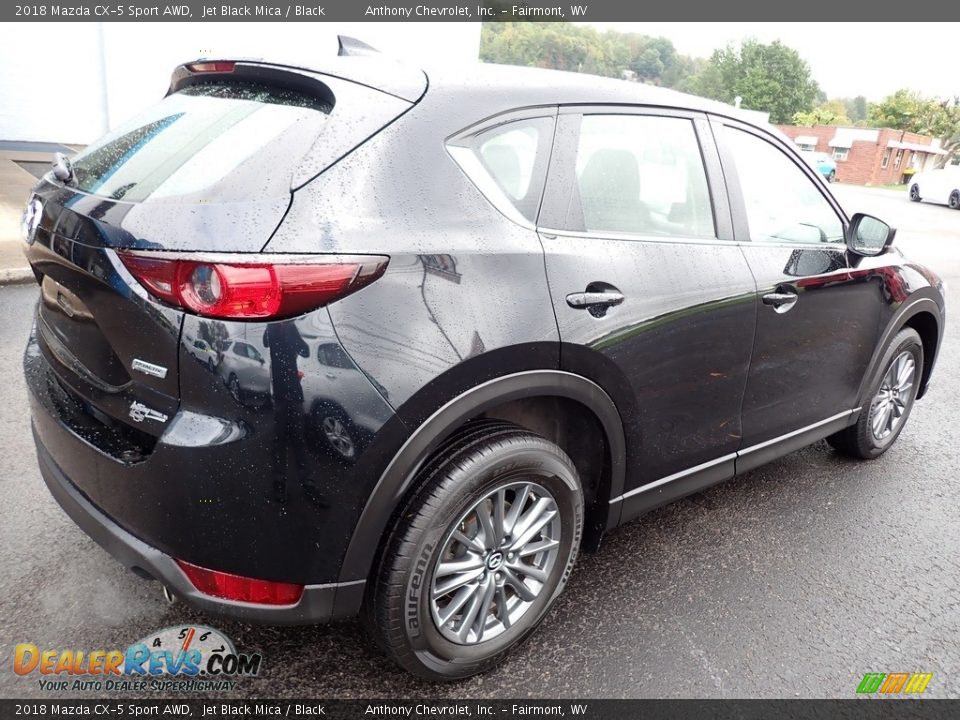 2018 Mazda CX-5 Sport AWD Jet Black Mica / Black Photo #3