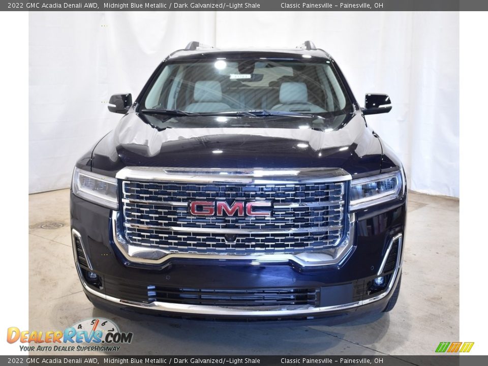 2022 GMC Acadia Denali AWD Midnight Blue Metallic / Dark Galvanized/­Light Shale Photo #4