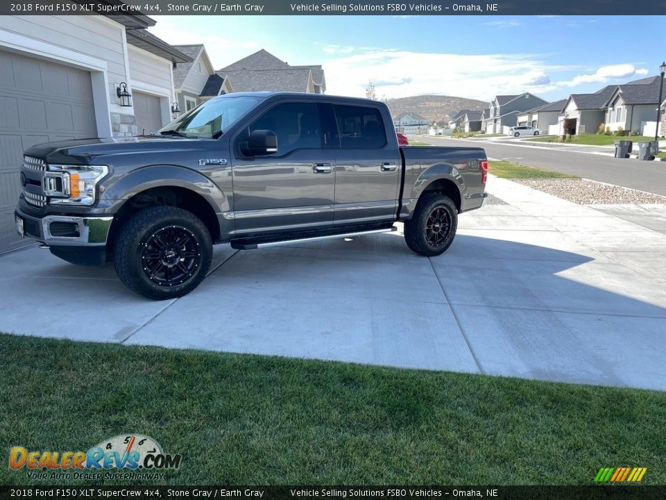 2018 Ford F150 XLT SuperCrew 4x4 Stone Gray / Earth Gray Photo #1