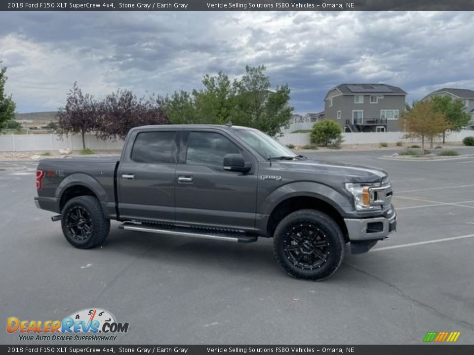 2018 Ford F150 XLT SuperCrew 4x4 Stone Gray / Earth Gray Photo #2