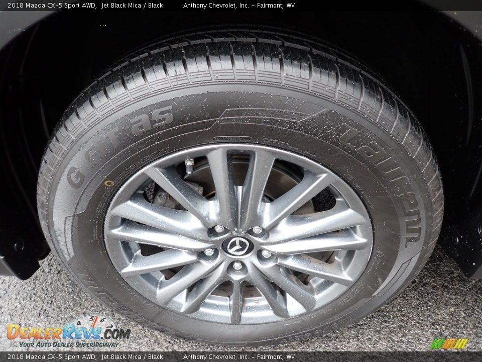 2018 Mazda CX-5 Sport AWD Jet Black Mica / Black Photo #10