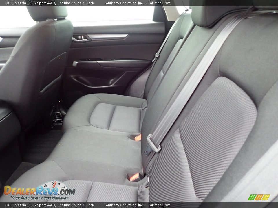 2018 Mazda CX-5 Sport AWD Jet Black Mica / Black Photo #12