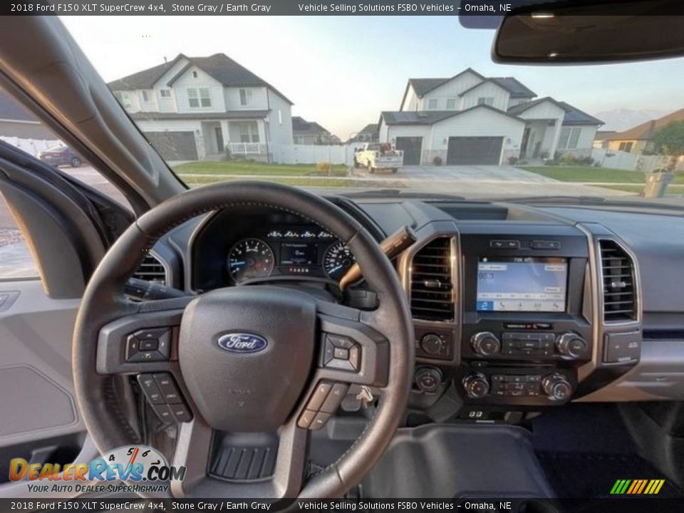 2018 Ford F150 XLT SuperCrew 4x4 Stone Gray / Earth Gray Photo #6