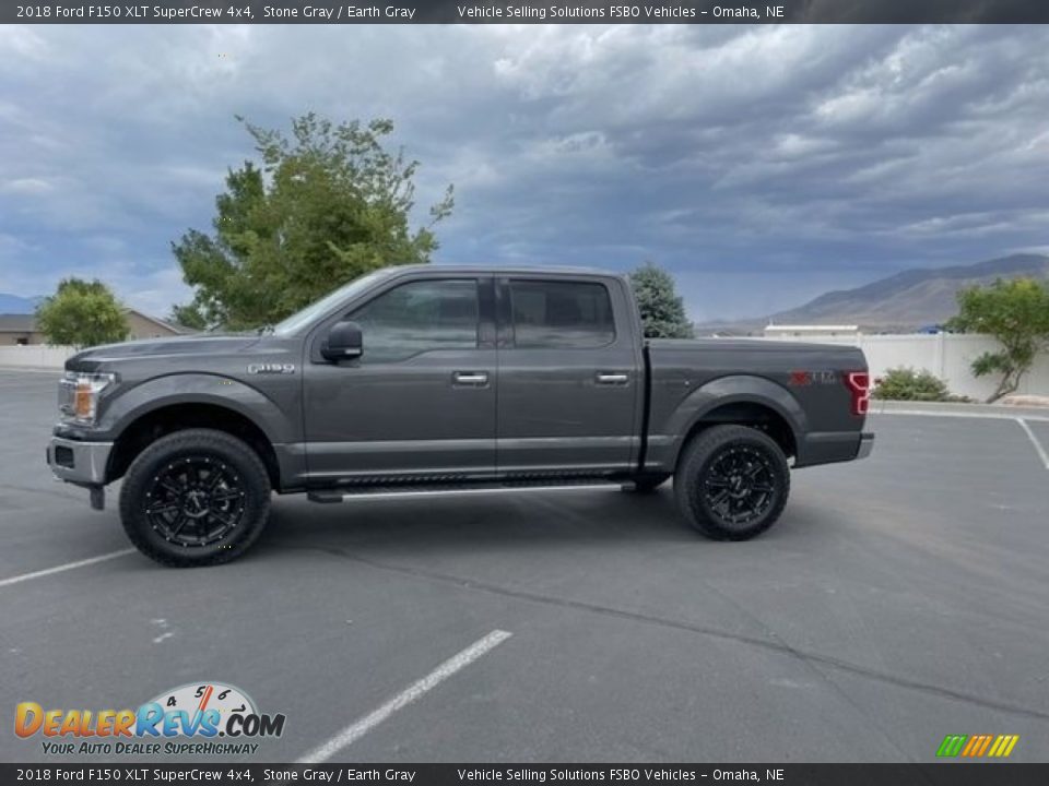 2018 Ford F150 XLT SuperCrew 4x4 Stone Gray / Earth Gray Photo #9