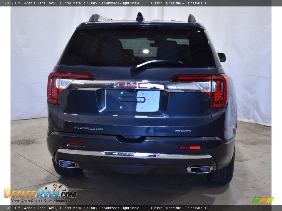 2022 GMC Acadia Denali AWD Hunter Metallic / Dark Galvanized/­Light Shale Photo #3